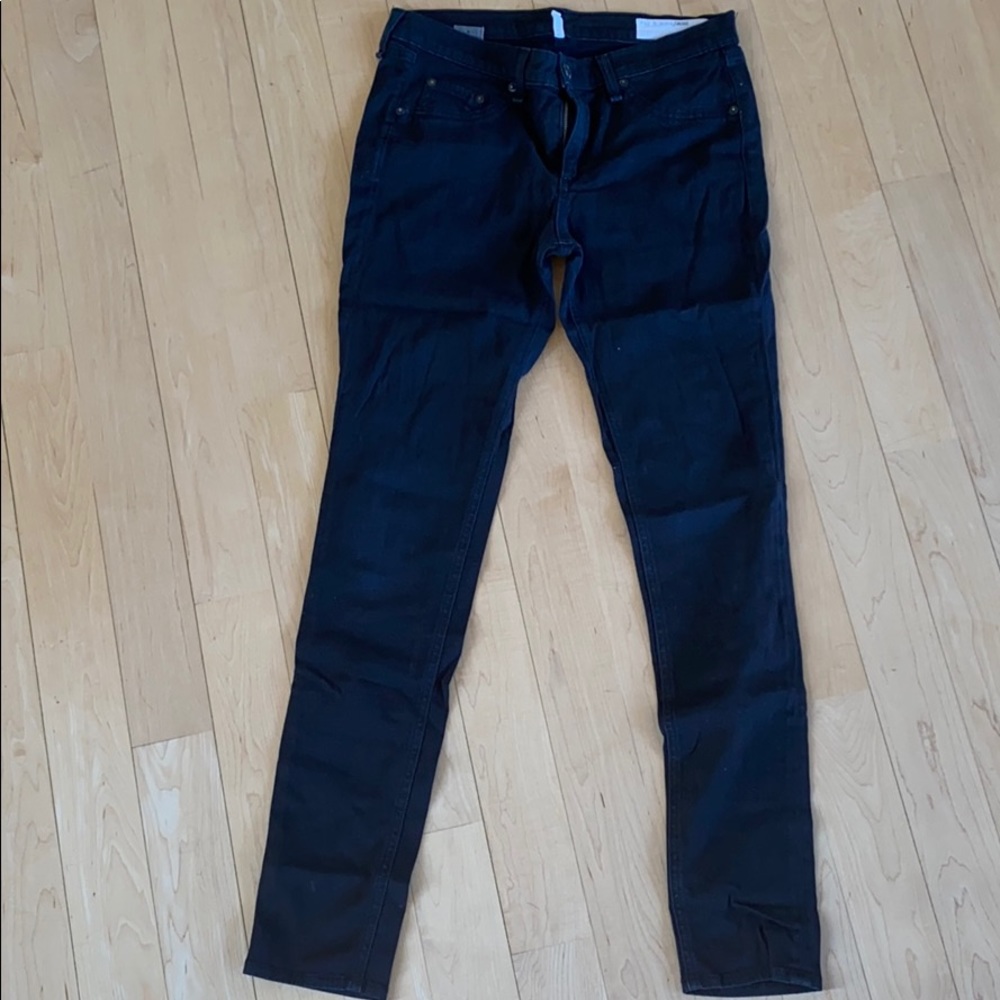 Rag and Bone Black Legging/ Jeans